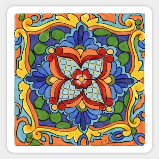 Rainbow Talavera Sticker